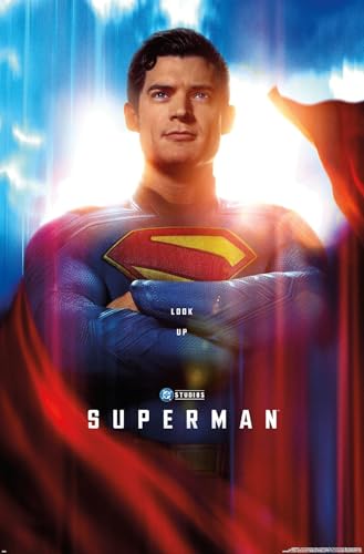 DC Studios Superman 2025 Close-Up Wall Poster - 34" x 22.4"