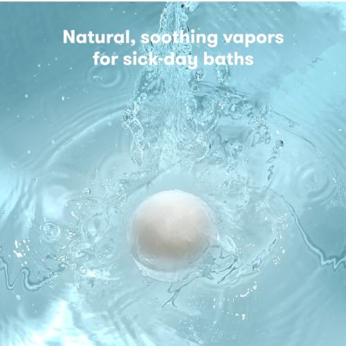 Frida Natural Vapor Bath Bombs - Eucalyptus Lavender 3-Pack for Toddlers 2+ Years