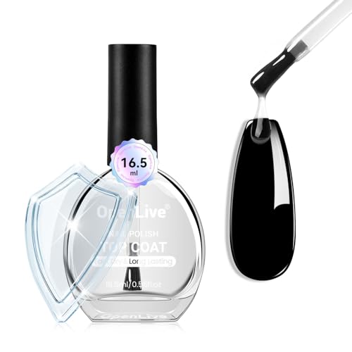 OpenLive 16.5ml Fast-Drying Clear Top Coat Nail Polish