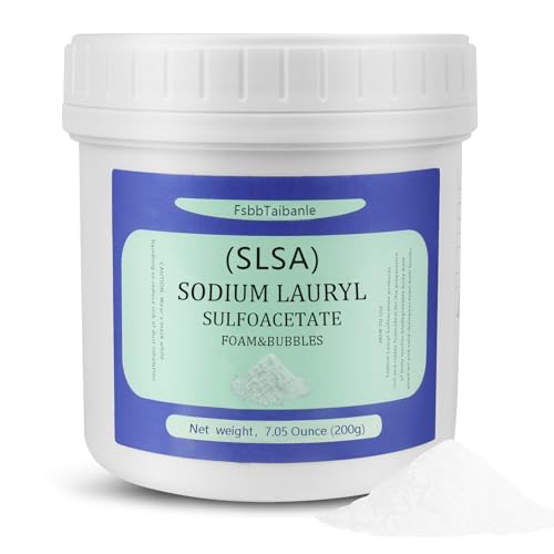 FSbbTaibanle 7 oz SLSA Powder for Bath Bombs & Bubble Bars - DIY