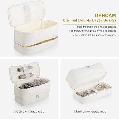 Beige Double-Layer Carrying Case for Shark Flexstyle - GenCam