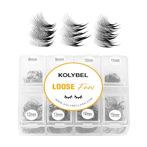 Kolybel 600 Premade Lash Fans 24D 0.03mm D Curl 8-15mm