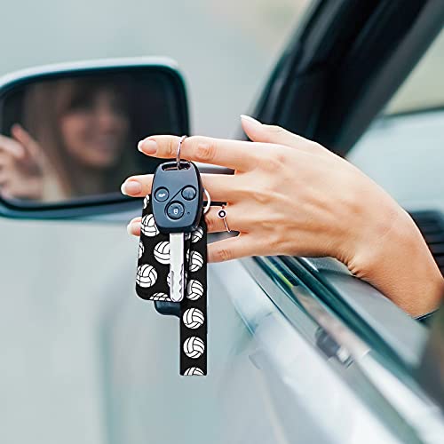 Sureio Volleyball Lipstick Holder Keychain Lanyard - Unique Gift Accessory