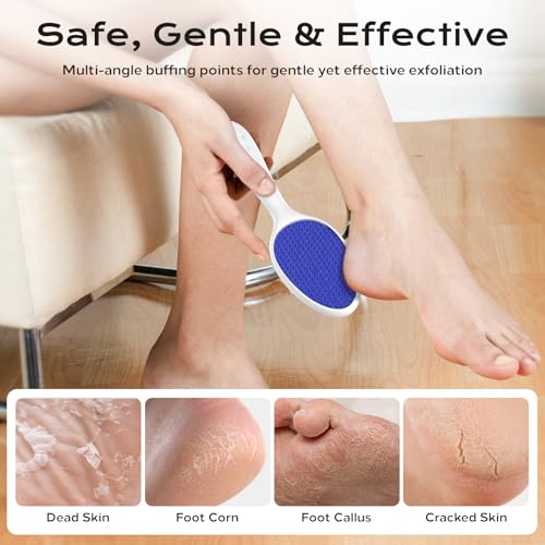 yomanta Nano Glass Foot File - 2-in-1 Callus Remover & Exfoliator