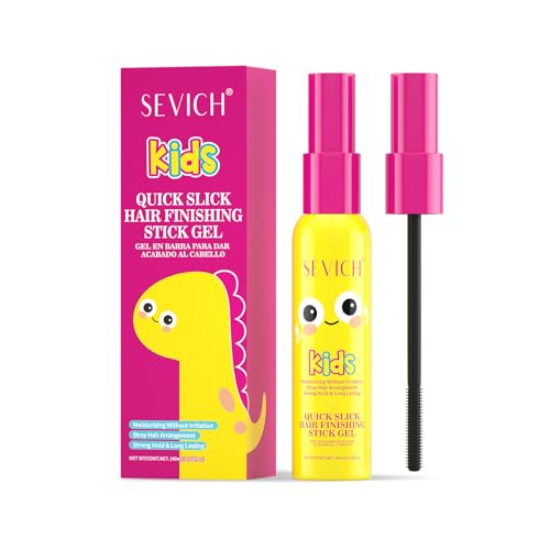 SEVICH Kids Hair Finishing Stick - Dinosaur Themed Flyaway Tamer (40ml)