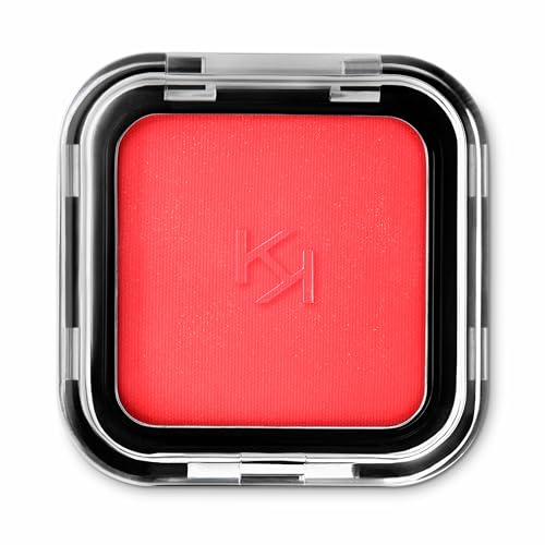 KIKO Milano Smart Colour Powder Blush 08 Bright Red - Buildable & Long-Lasting