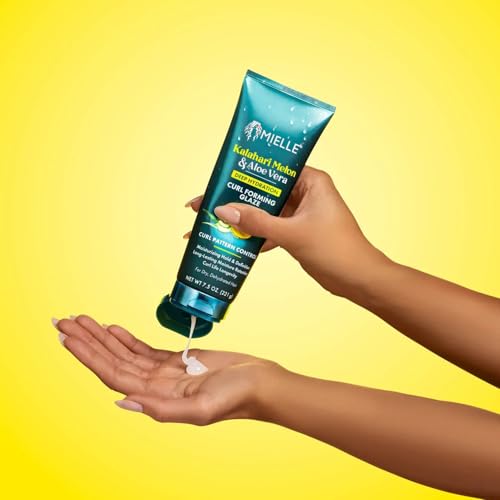 Mielle Organics Curl Forming Glaze - Hydrating Styling Gel, 7.5 Oz