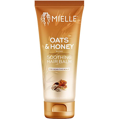 Mielle Organics Oats & Honey Soothing Hair Balm for Nourishment