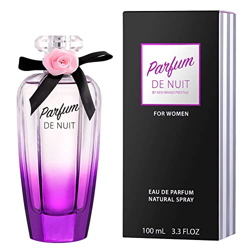 New Brand Parfum De Nuit EDP Spray for Women, 3.3 oz