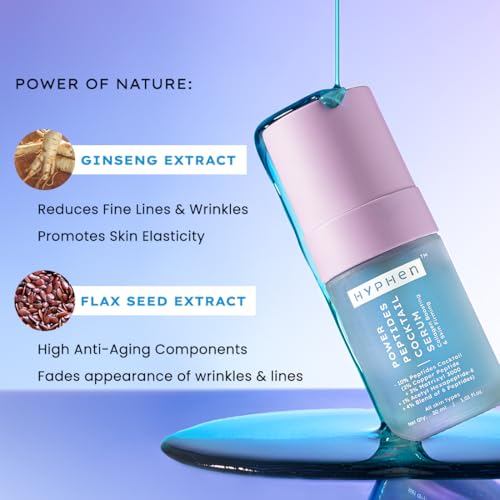 Hyphen 10% Power Peptide & 2% Copper Serum for Anti-Aging, 30ml