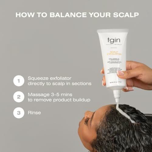 tgin Scalp Exfoliator & Buildup Remover Treatment, 4 oz