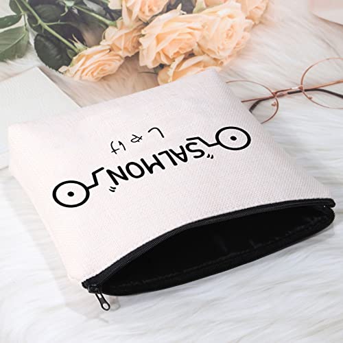 POFULL Inumaki Toge Salmon Makeup Bag - Cursed Markings