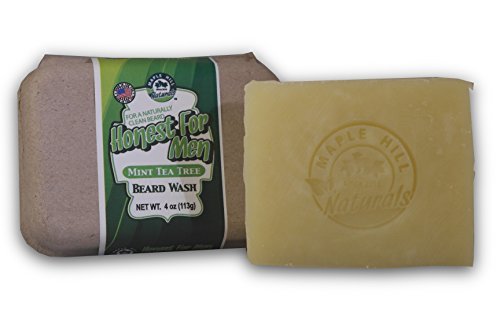 Mint Tea Tree Oil Beard Wash - All Natural Beard Shampoo