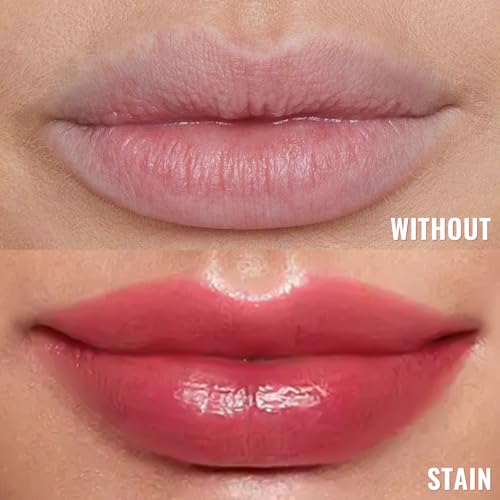 Vevivia Peel Off Lip Stain & Lip Liner - Long Lasting, Waterproof, Natural Cocoa Shade
