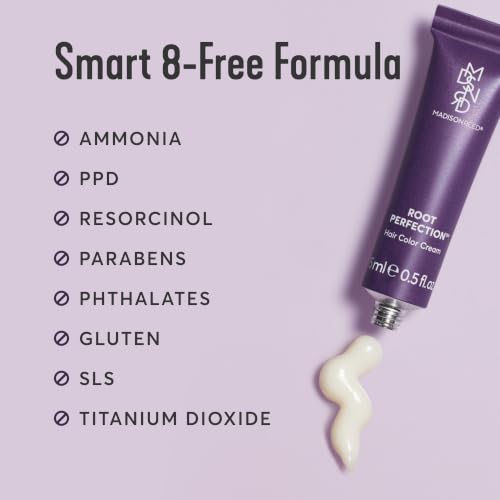 Madison Reed Root Perfection Root Touch Up Kit ? 5N Calabria Dark Brown, 2 Permanent Applications, 100% Gray Coverage in 10 Min | PPD-Free & Ammonia-Free, Includes Hydrating Hair Mask