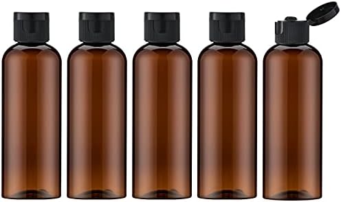 Travel Bottles for Toiletries - TSA Approved 3.4 oz Clear Squeeze Containers | Leak-Proof Mini Liquid Tubes for Shampoo & Lotion