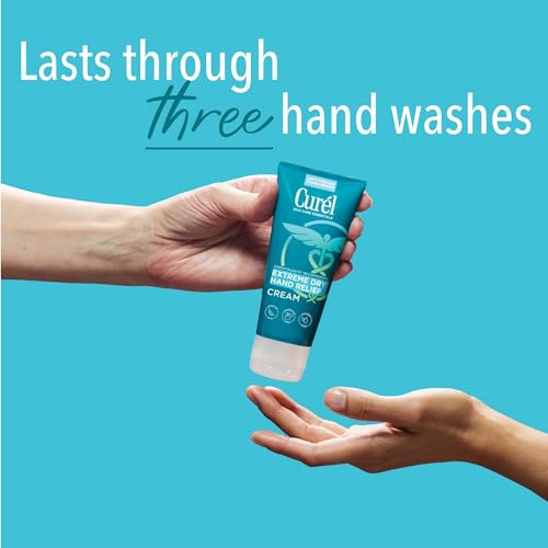 Curel Extreme Dry Hand Relief Cream - Fragrance-Free, 3 Oz, Pack of 3