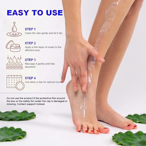 Urea Foot Cream 40% for Cracked Heels – Intensive Moisturizing Lotion 5.29 fl oz