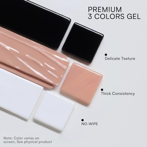 Makartt ColorPot 5-in-1 Nail Art Gel Kit Boba Cream for DIY Manicures