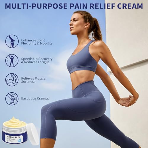 Danliss Magnesium Lotion with Chamomile & Hyaluronic Acid for Sleep - Soothing Night Moisturizer (Variation 1)