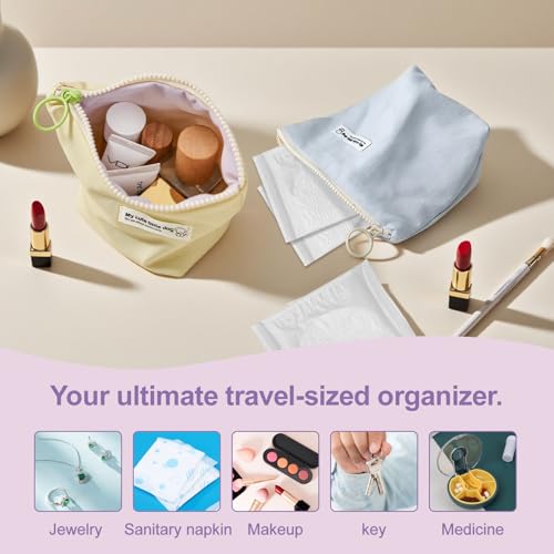 4-Piece Period Pouch Set - Discreet Sanitary Pad Storage Bag
