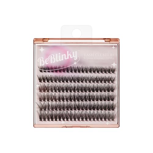 BeBlinky False Eyelash Extension Kit - 120 Narrow Band Clusters (9mm-16mm)