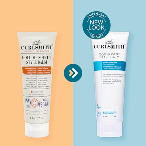 CURLSMITH Hold Me Softly Curl Cream - Lightweight, No Crunch Soft Hold for All Curl Types