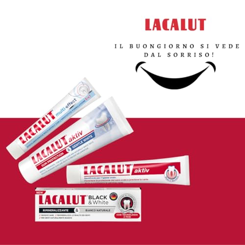 Lacalut Multi Effect 5-in-1 Toothpaste for Sensitive Teeth 75ml