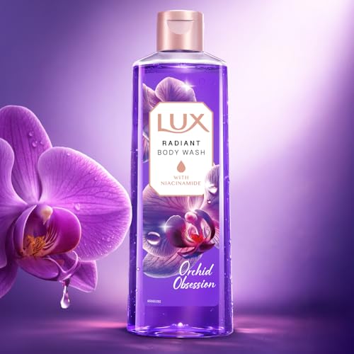 LUX Black Orchid Shower Gel with Juniper Oil - 245ml