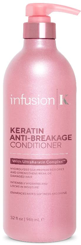 Infusion K Keratin Anti-Breakage Hair Conditioner 32oz - Strengthen & Hydrate