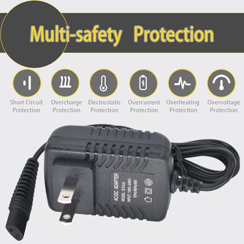 Replacement Charger for BaBylissPRO FXFS2 Barberology Foil Shaver 4.5V