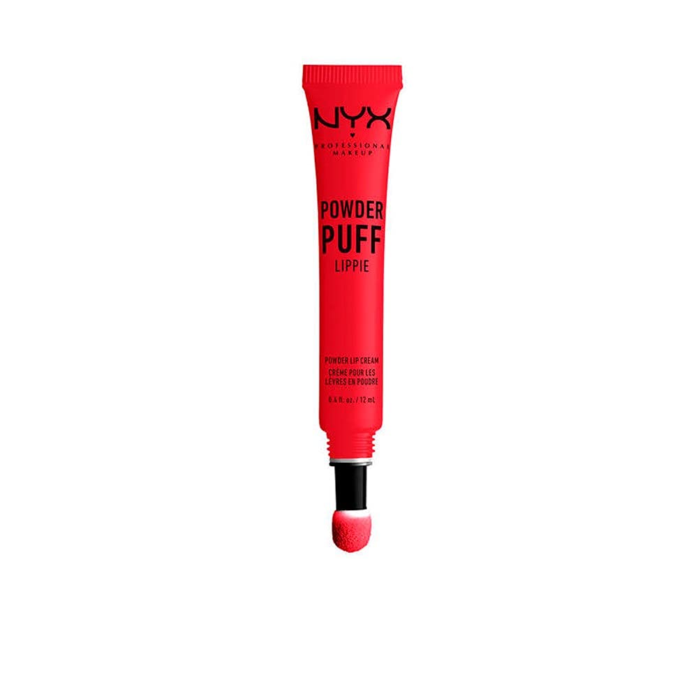 NYX Powder Puff Lippie Lip Cream - Liquid Lipstick in Puppy Love | Warm Medium Peach Shade