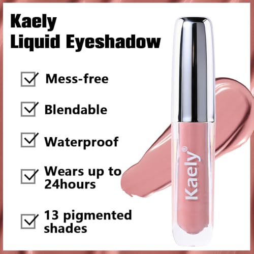 07# Rose Water Matte Liquid Eyeshadow - High Pigment, Long Lasting, Buildable, Vegan Cruelty-Free, 0.078 oz