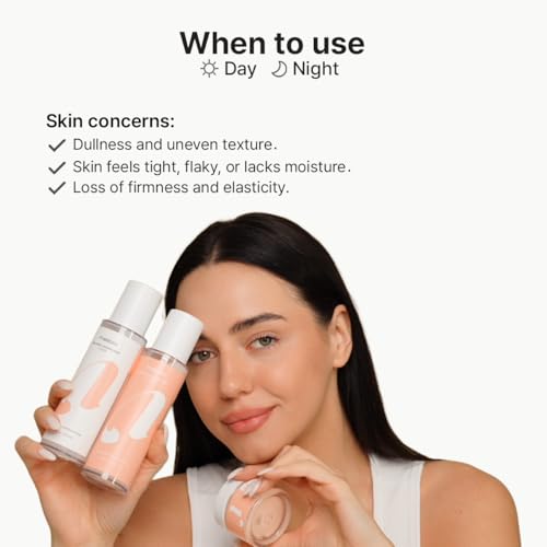 Naisture Collagen Face Moisturizer - Lightweight Brightening Day & Night Cream