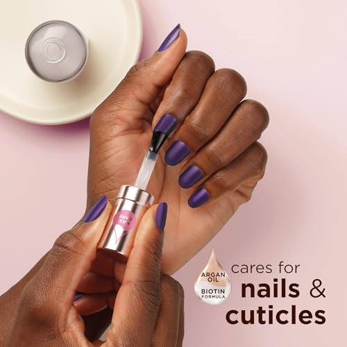 Sally Hansen Color Therapy Nail Polish 220 Rosy Quartz 0.5 Fl Oz - Long Lasting, Nourishing
