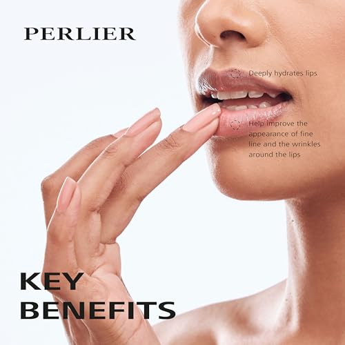 Perlier Black Rice Plumping Lip Balm with Collagen - 0.14 fl. oz