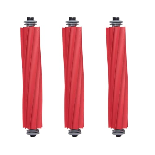 Roborock Compatible Replacement Rubber Main Brush - 3 Pack