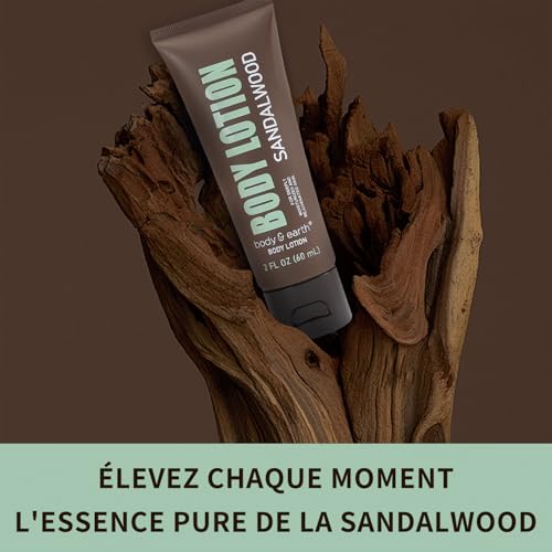 Body & Earth Sandalwood Men’s Spa Gift Set - Bath & Body Care