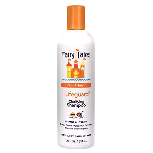 Fairy Tales Sun & Swim Lifeguard Kids Shampoo - Chlorine & Sea Salt Removal - 12 oz