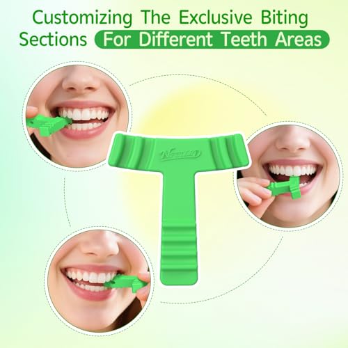 NFETLLD 4 Pcs Aligners Chewies Multicolor – Medical-Grade Silicone Teeth Tray Seaters