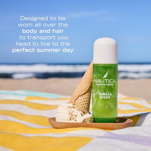 Nautica Coastal Crush Vanilla Scoop Body Mist - 8 fl oz