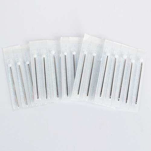 16G Body Piercing Needles 5-Pack for Ears Nose Lip Navel & Nipple Piercings
