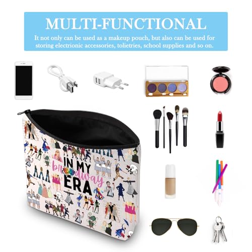 Musical Theatre Zipper Pouch - In My Musical Era Makeup Bag