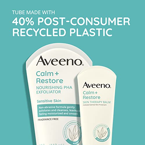Aveeno Calm + Restore Nourishing PHA Exfoliator 4 fl oz - Fragrance-Free