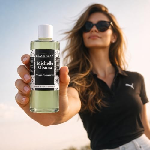 CLANRIZA Michelle Obama Inspired Fragrance Oil 1oz for Women - Long-Lasting, Natural, Uncut Perfume Oil