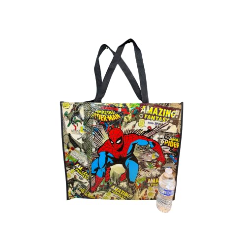 Marvel Spider-Man Vintage Comic Reusable Tote Bag – 26"