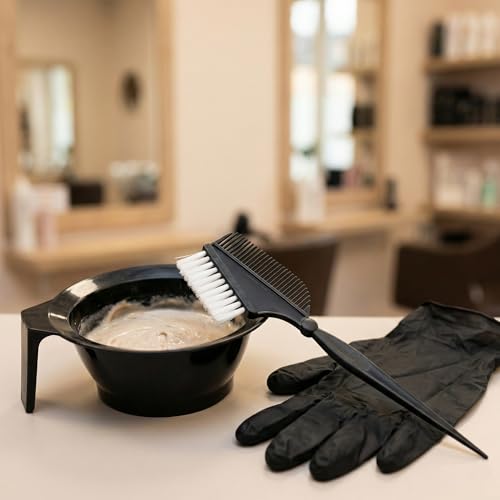 Raonest 5-Piece Hair Dye Brush Set for Professional and Home Hair Color