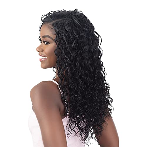 Mayde Beauty Bloom Bundle Wet & Curly Weave 1B - 18"