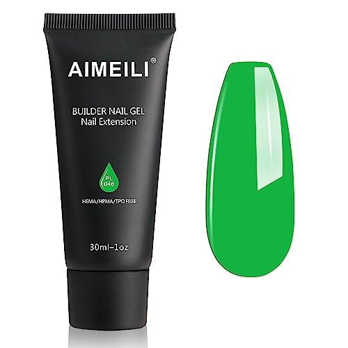 AIMEILI Poly Nail Extension Gel 046 - HEMA-Free Builder Gel for Nail Art & Extensions