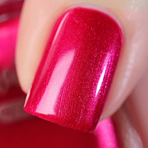 Whats Up Nails Cherry-bration Nail Polish - Metallic Red 0.37 fl oz, 21 Free, Cruelty Free, Vegan